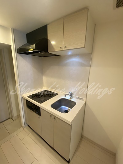 キッチン　便利な2口ガスコンロシステムキッチン