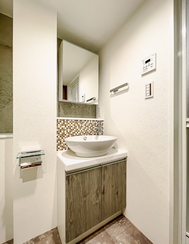 洗面設備　洗面所です