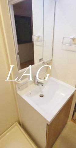 洗面設備　洗面台です。