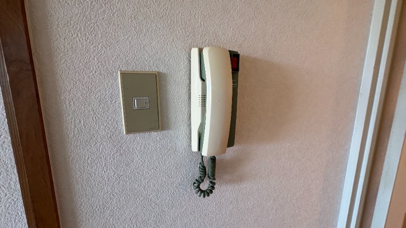 セキュリティ　モニター付きインターホン