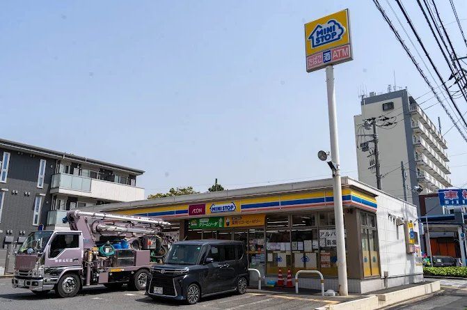 コンビニ　ミニストップ千葉真砂店（コンビニ）まで50m