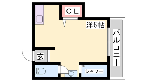 元町北ハイツの間取り写真