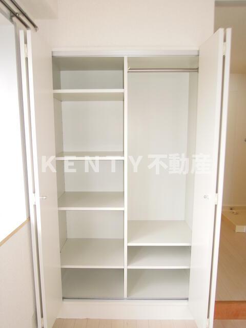 収納　ちょっとした収納スペースも充実しています