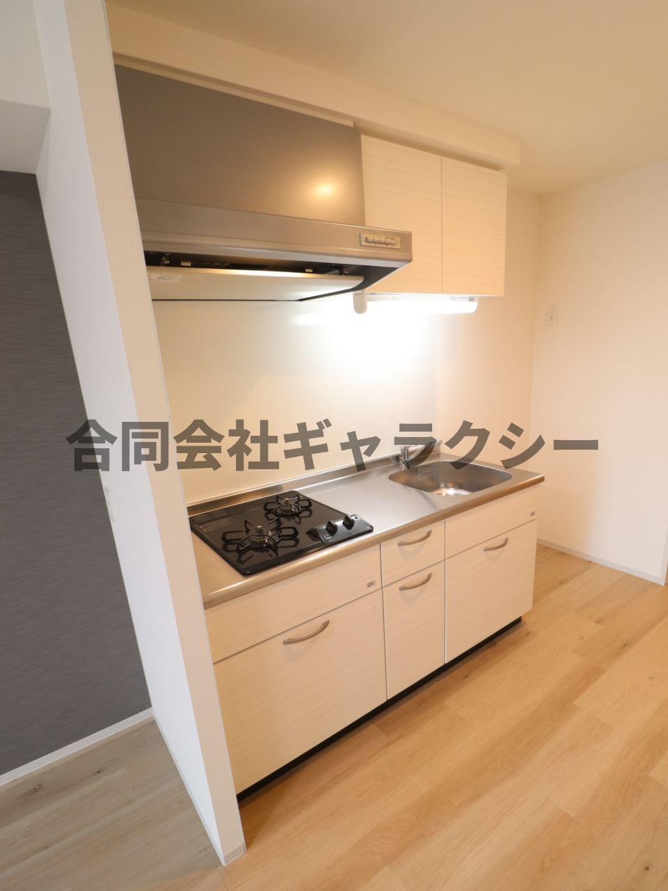キッチン　2口コンロのキッチン