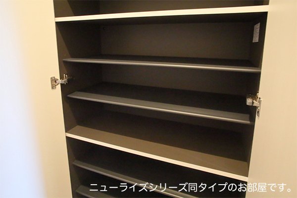 収納　たっぷりとした収納スペースです