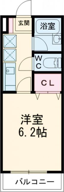ファーストハイツの間取り写真