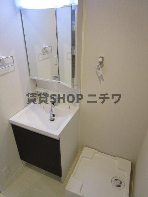洗面設備　※同仕様のお部屋です。