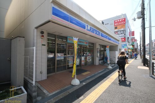 コンビニ　ローソン 蒲生四丁目駅前店（コンビニ）まで186m