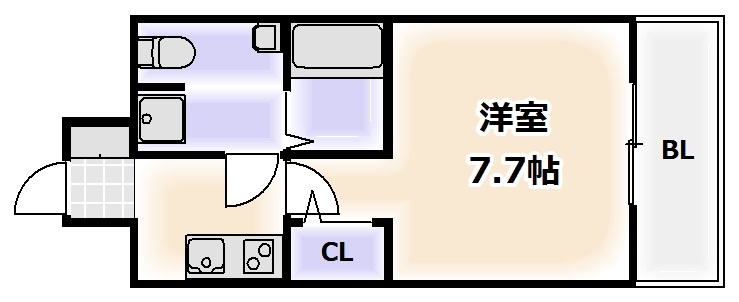 ラシーヌ日本橋の間取り写真
