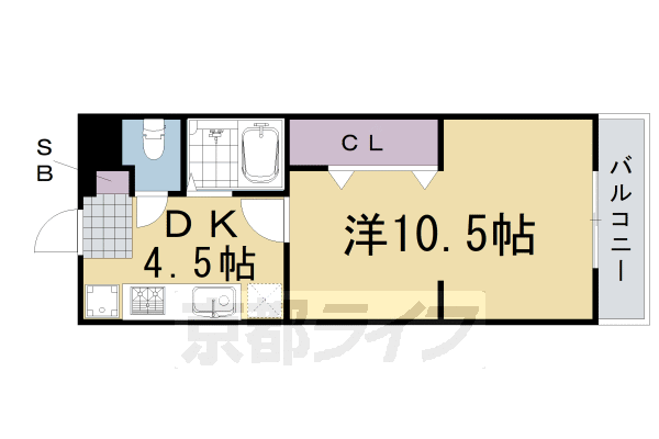 大八木マンションの間取り写真