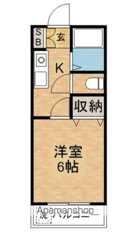 グランレーヴ河原の間取り写真