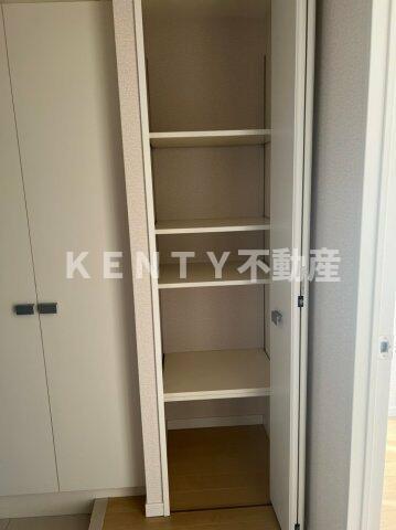 収納　専用の収納スペースです