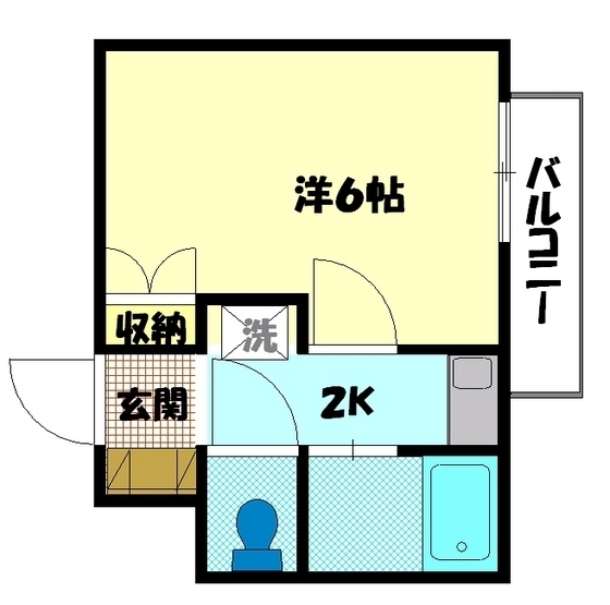 miraizu皆実の間取り写真
