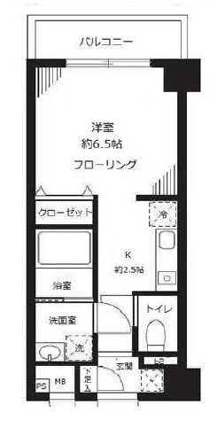 パルメゾン見次公園の間取り写真