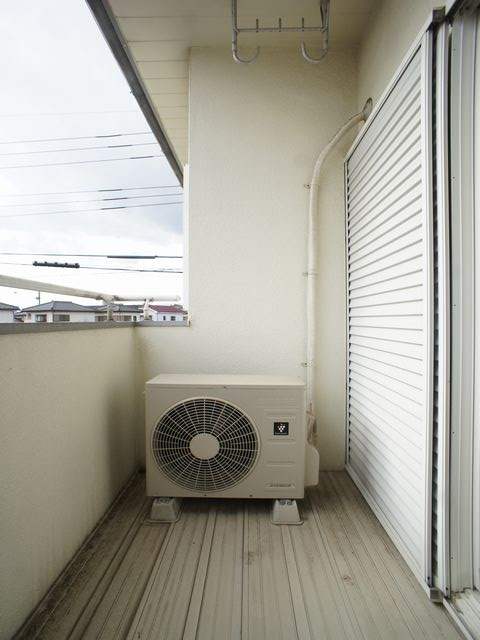バルコニー　日当たり良好！お洗濯物がたくさん干せます♪