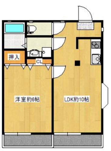 ＪＲ中央線 西荻窪駅 徒歩10分 2階建 築35年の間取り写真