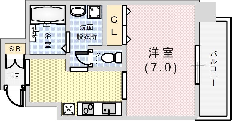 ラウェゾン塚本通の間取り写真