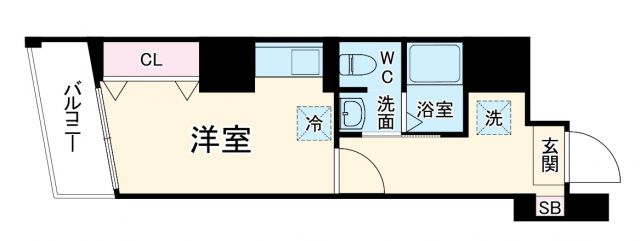 コートタワー新横浜の間取り写真