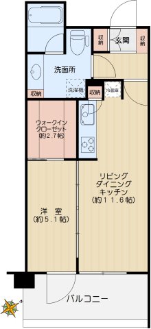 マチュリティ小石川の間取り写真