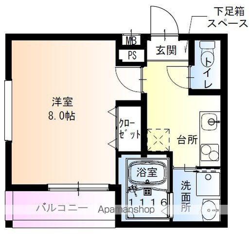 フジパレス杉本町駅西VI番館の間取り写真