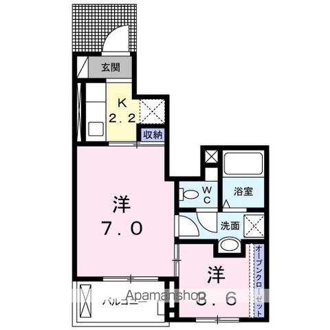 グレース M2の間取り写真
