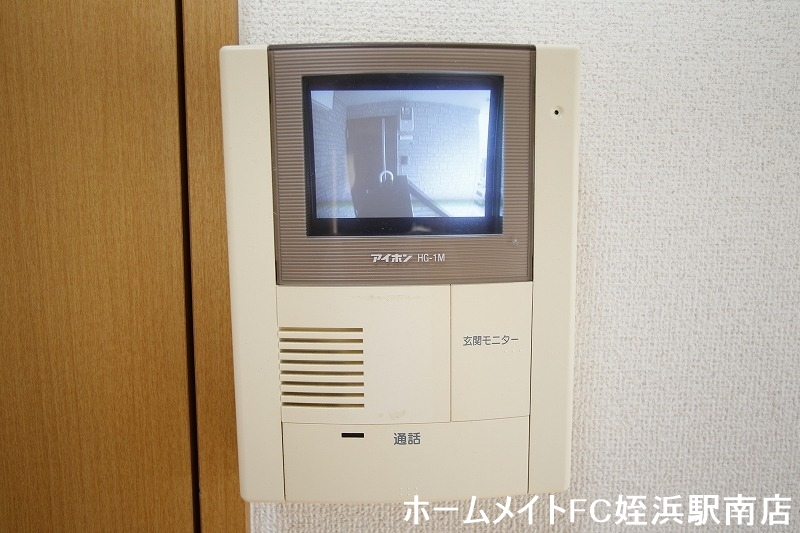 セキュリティ　★モニター付きインターホン★参考写真
