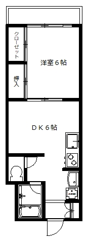 第７高橋ビルの間取り