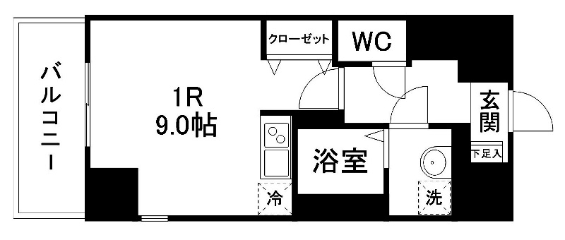 グラン・ドミール小田原弓ノ町の間取り