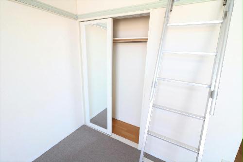 収納　大型クローゼットにより女性の方でも収納が安心！