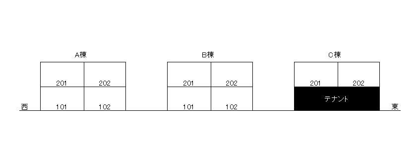 【ジュネス３５　Ｂ棟のエントランス】