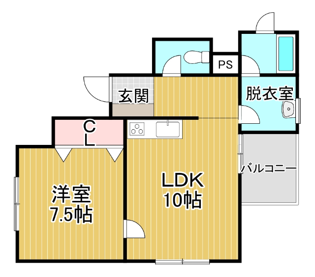 Ｍ．Ｋ．Ｒｅｌａｔｉｏｎｓ（エムケーリレイションズ）の間取り