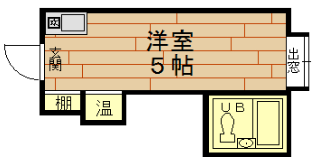 ラパンジール本田Iの間取り