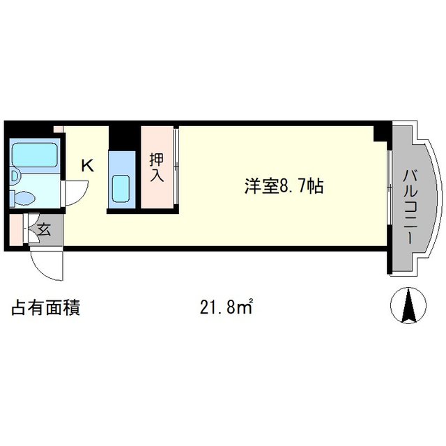 サムスクエア銀閣寺道の間取り