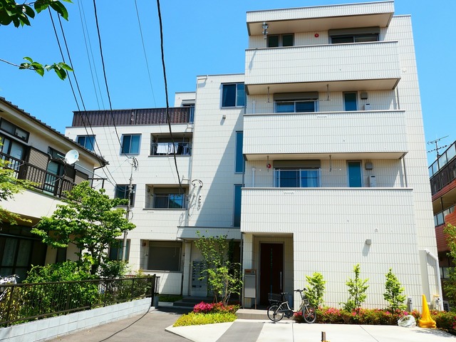 大田区下丸子のマンションの建物外観