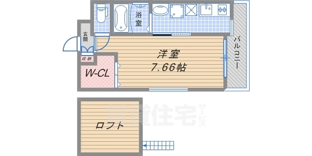 ベレーザさくら夙川の間取り