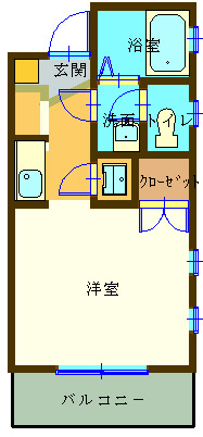 カーサレジーナの間取り