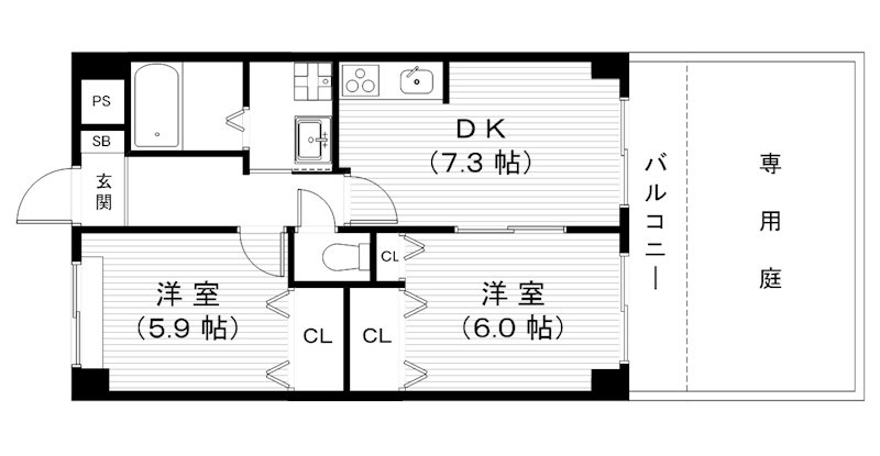 フォレストコートの間取り