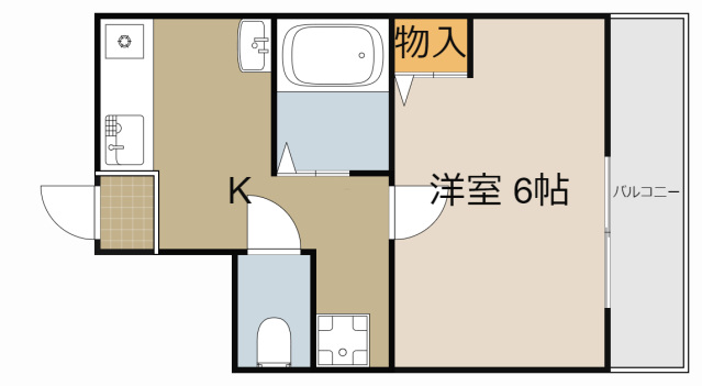 大源フレンドリーマンションの間取り