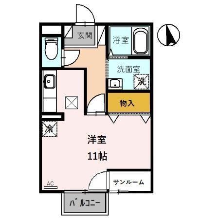 コンフォール・マイ１の間取り