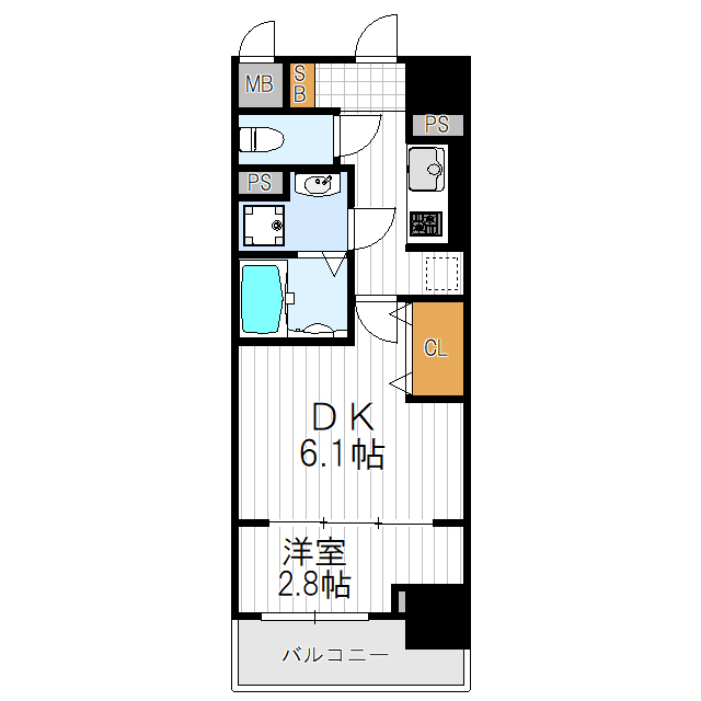 リアライズ鶴橋東IIの間取り