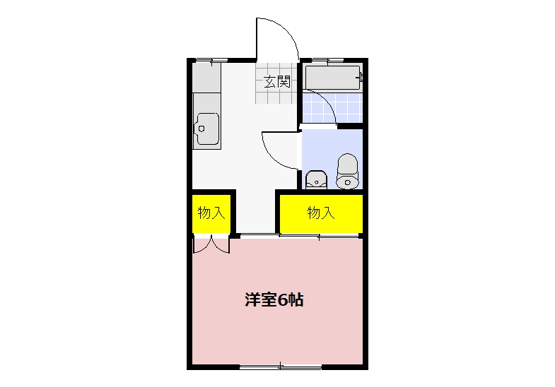 成出ハイツの間取り