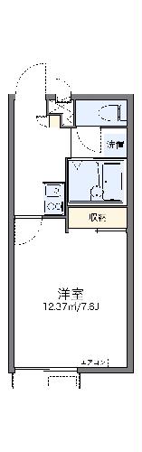 レオパレスプロシード４の間取り