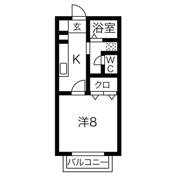 サン・friends藤島の間取り