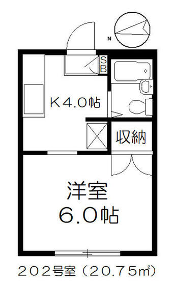 サンフラットの間取り