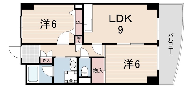 サムティ伊丹西台の間取り