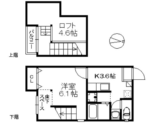 POLARIS CITY RESIDENCE S・Y・Tの間取り