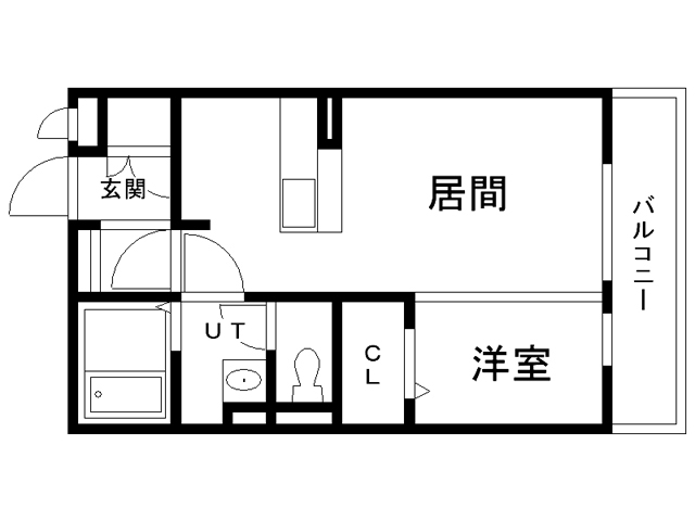 セジュール南大通Ａの間取り