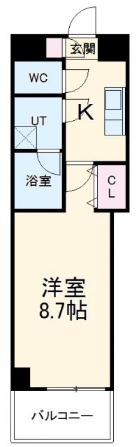 フィオーレ関田の間取り