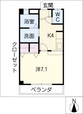 セレス雲雀ヶ丘の間取り