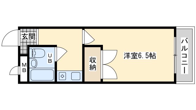 高槻市西真上のマンションの間取り